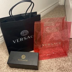 Versace Gift Box Case (bag and wrapping paper included)